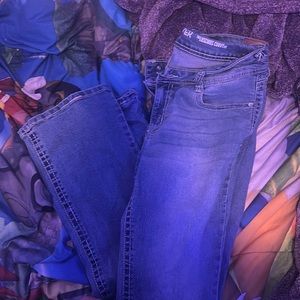 Stretchy gemstone jeans!!